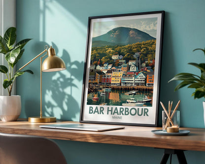 Bar Harbour Poster