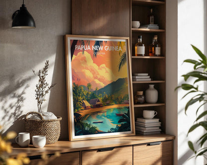 Papua New Guinea Poster