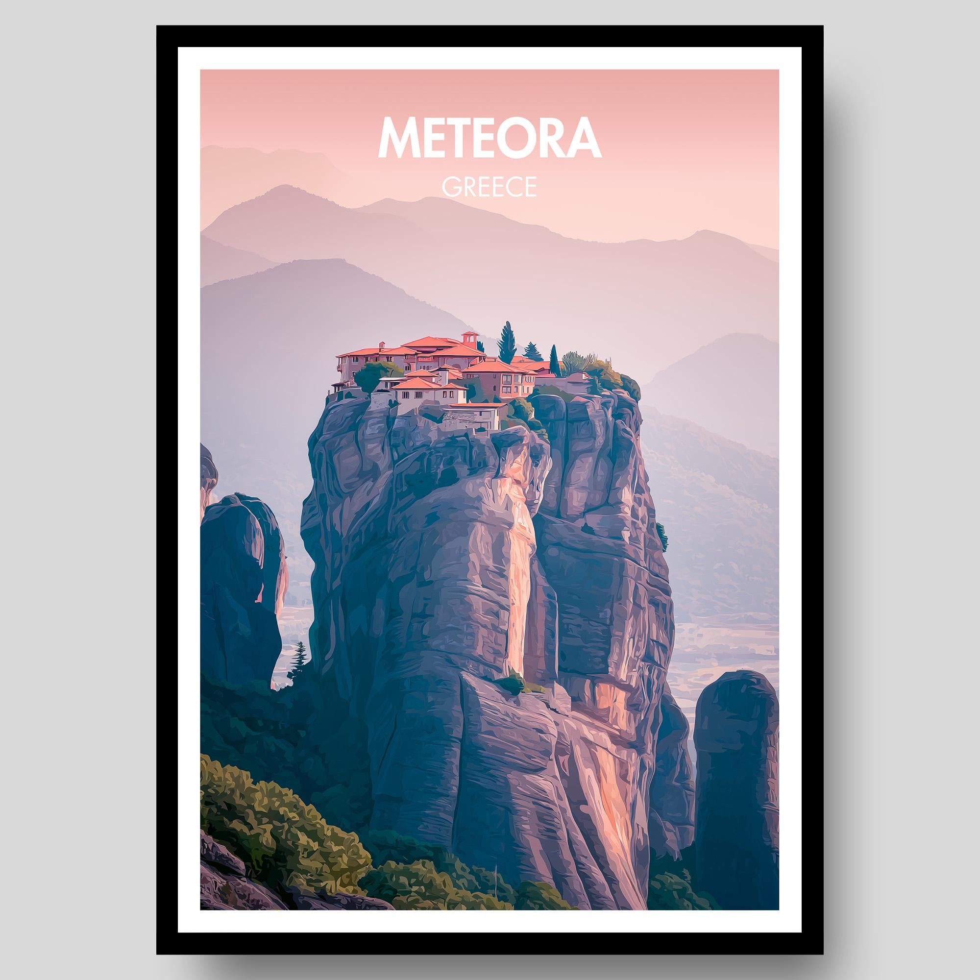Meteora Poster