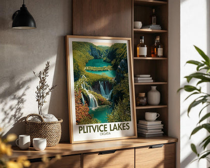 Plitvice Lakes Poster