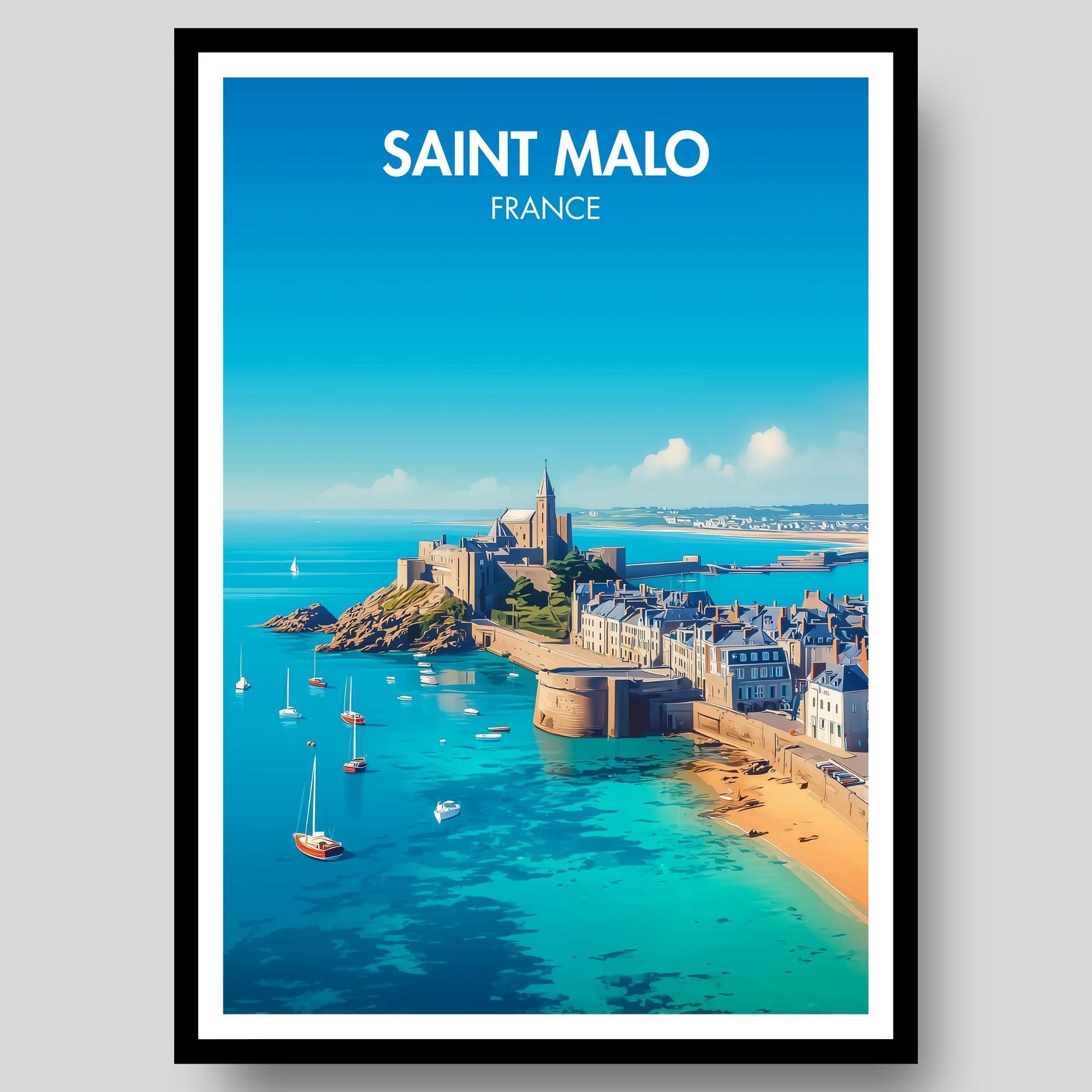 Saint Malo Poster