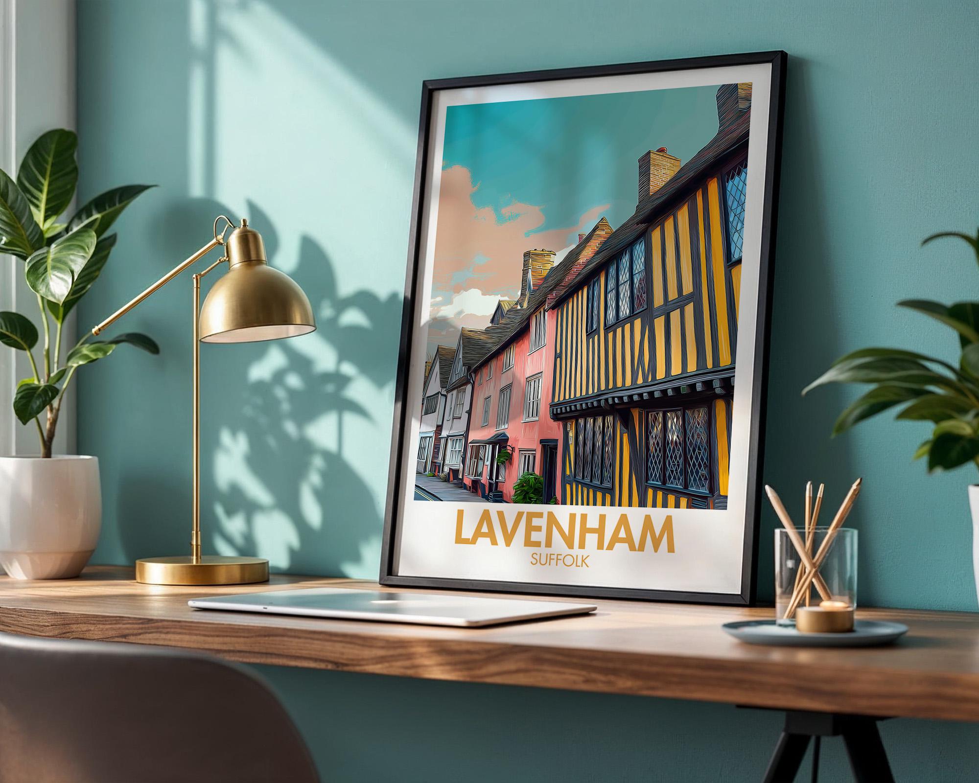 Lavenham Poster