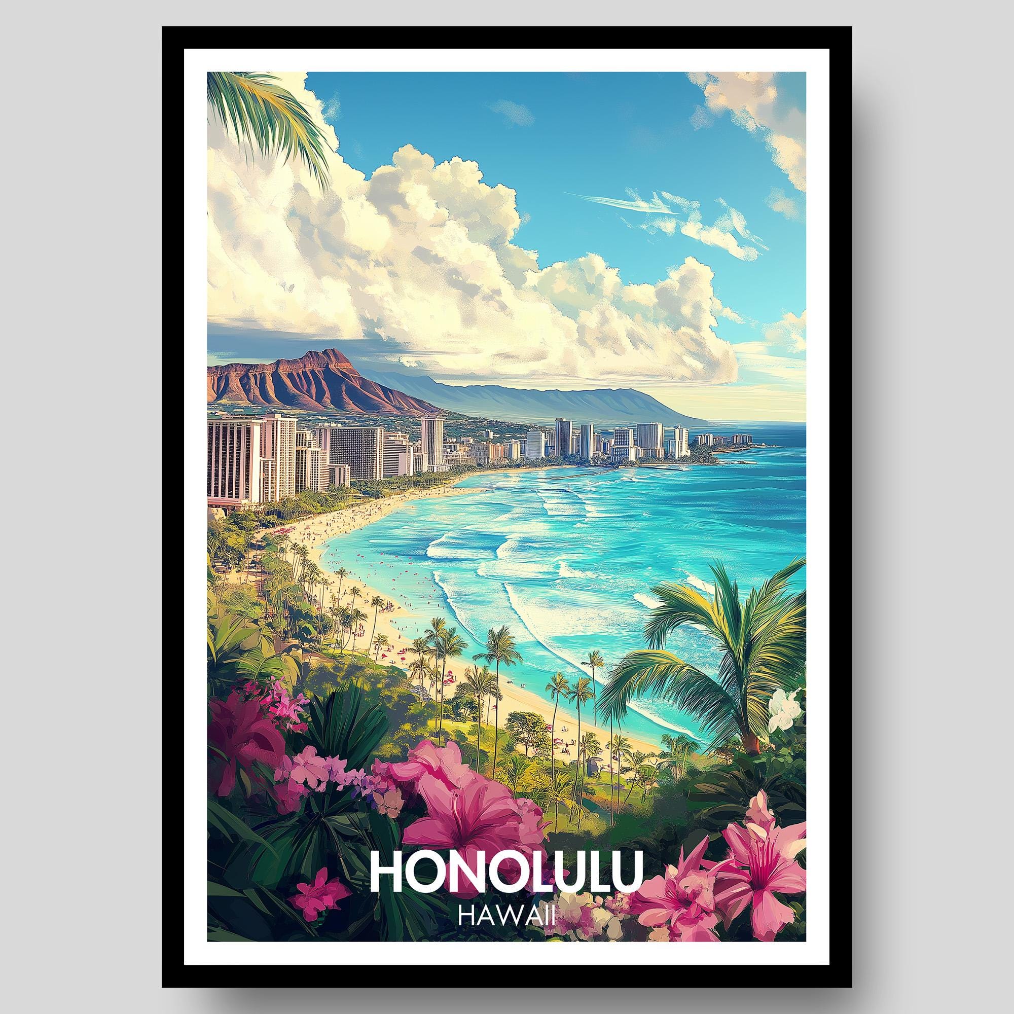 Honolulu Poster