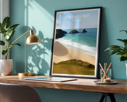 Holywell Bay Poster