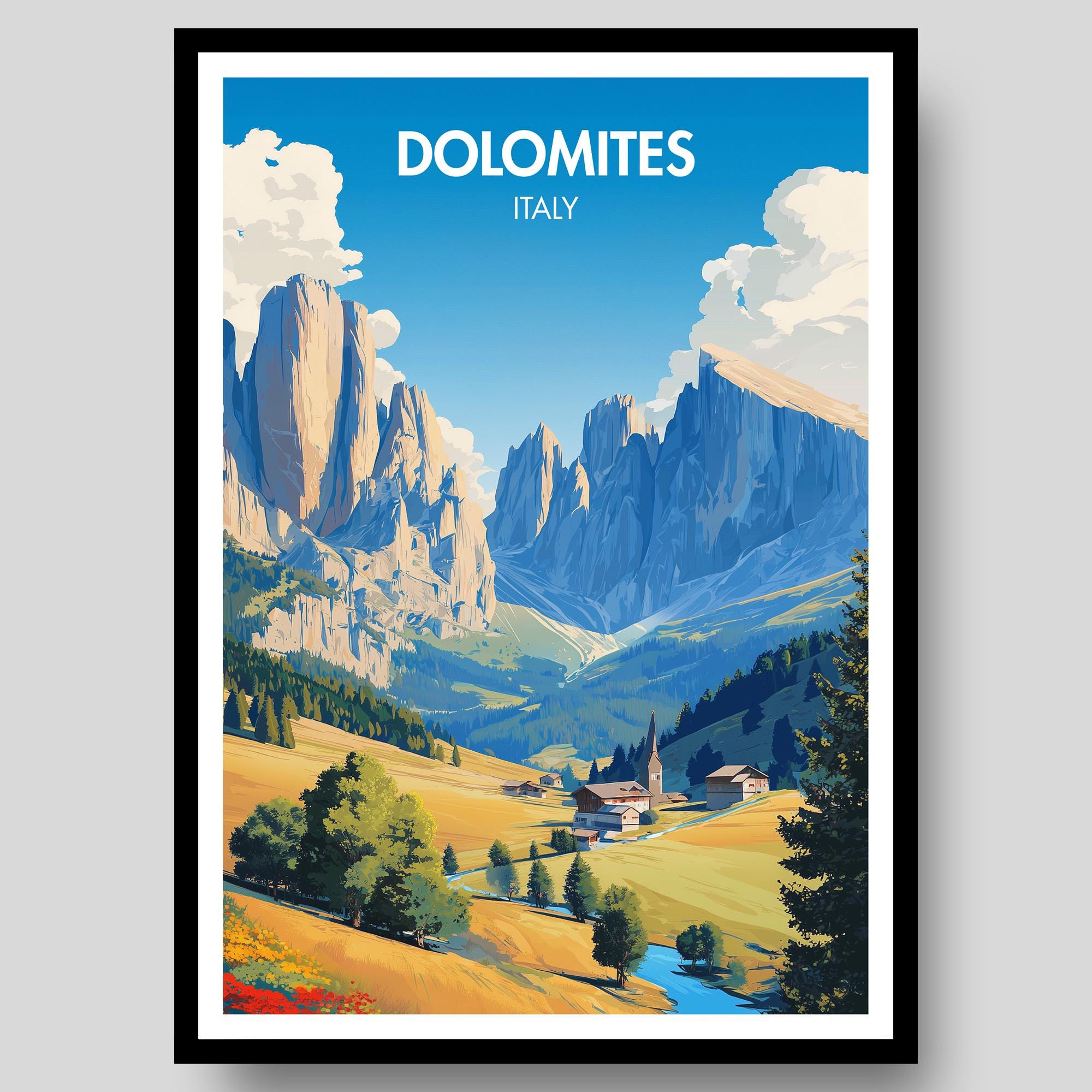 Dolomites Poster