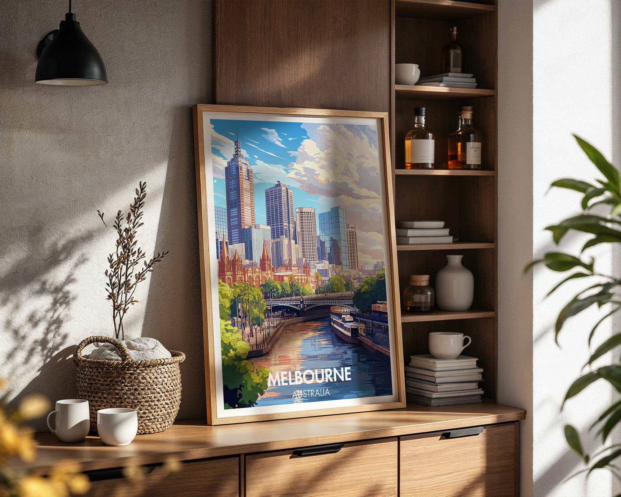 Melbourne Poster