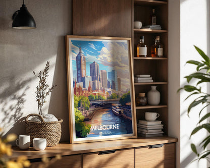 Melbourne Poster