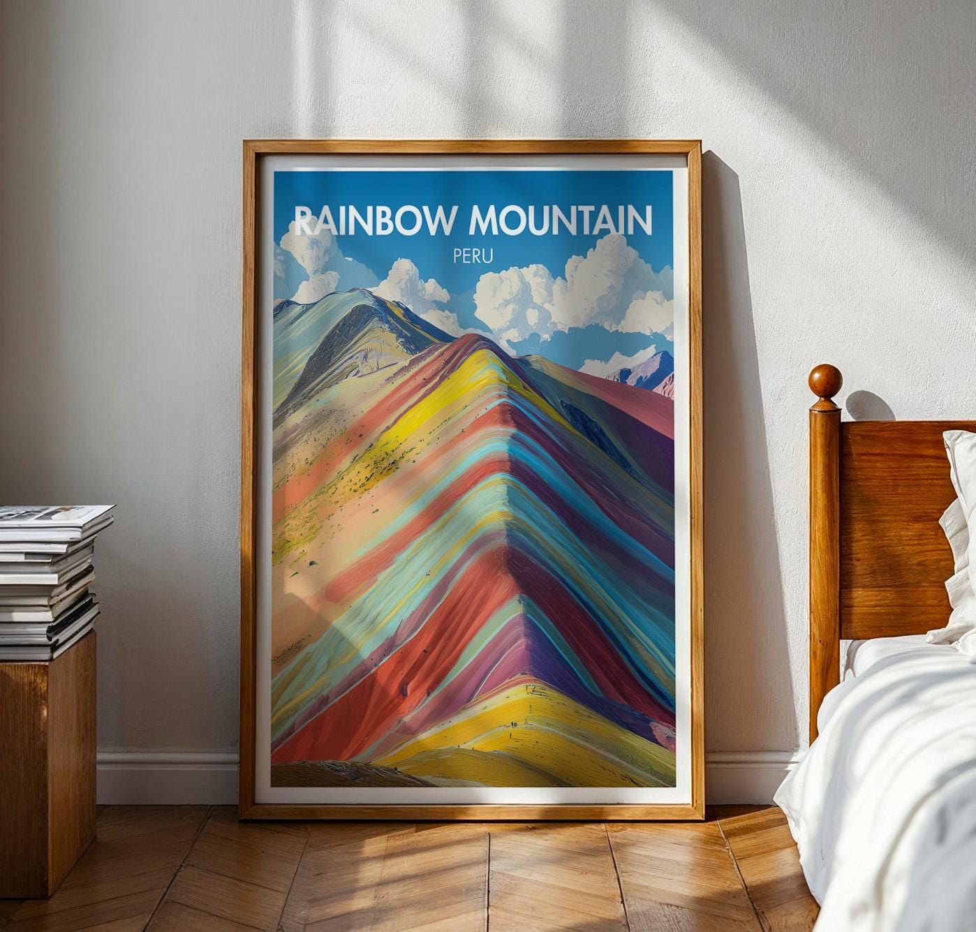 Rainbow Mountain Poster