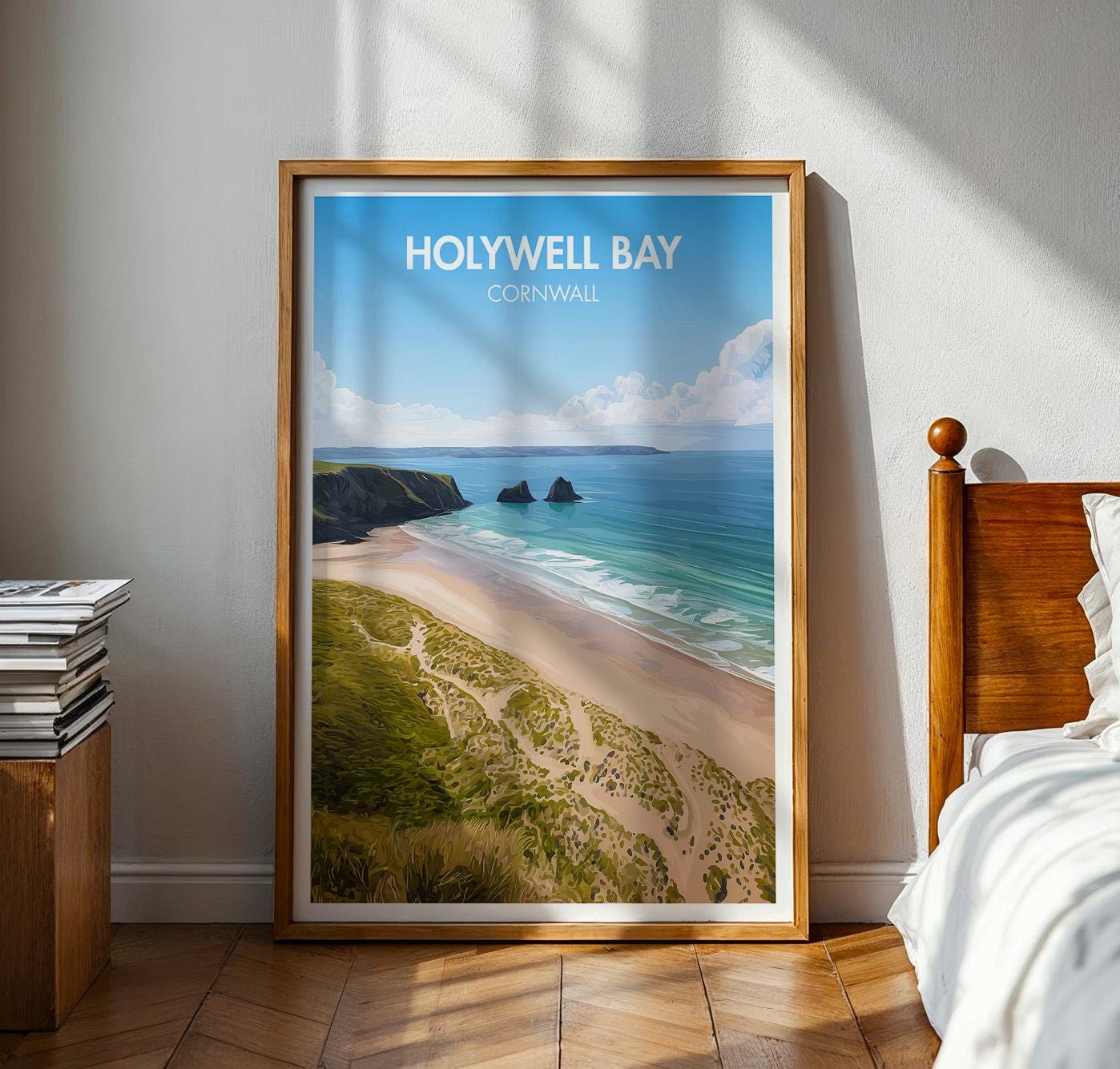 Holywell Bay Poster
