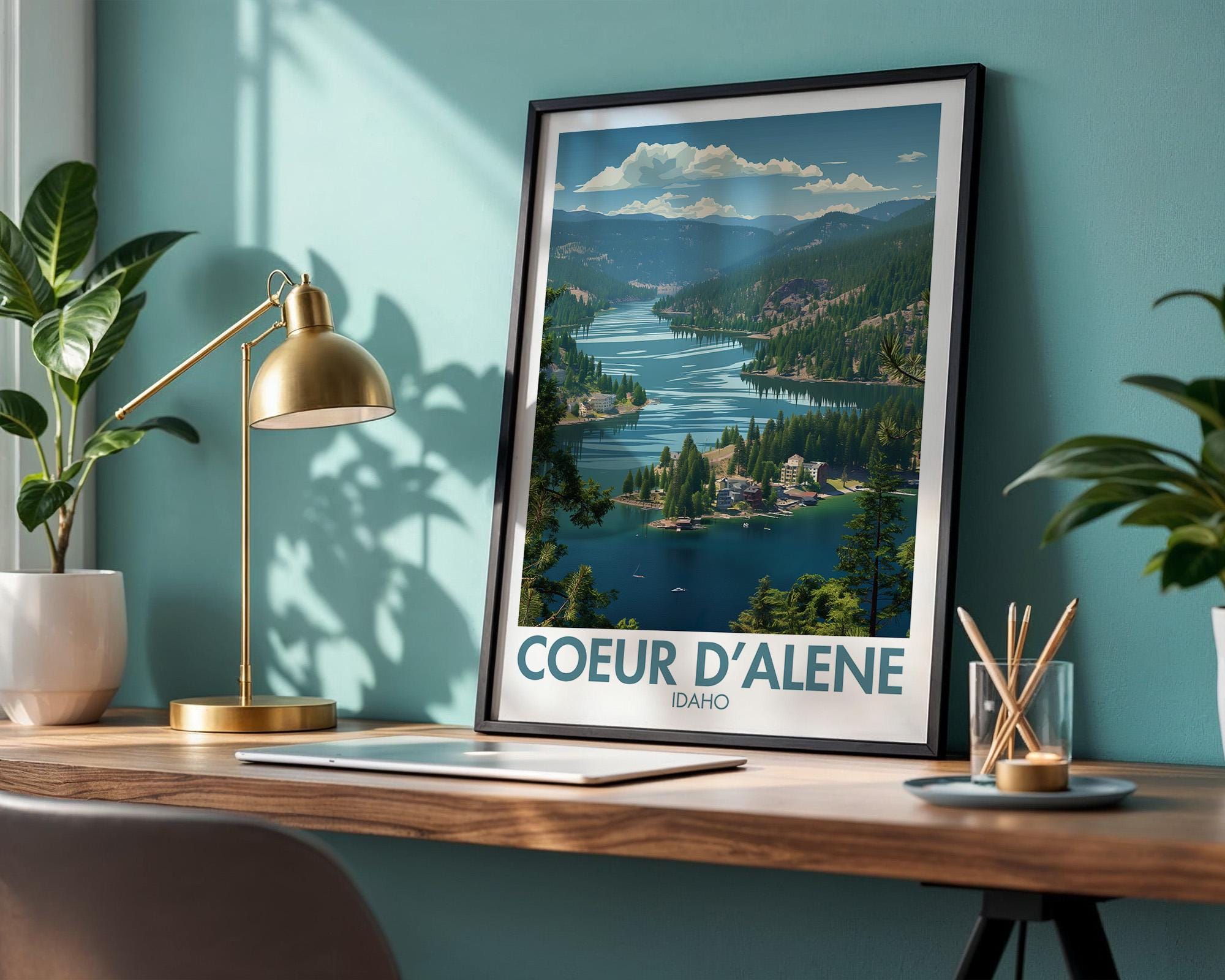 Coeur d���Alene Poster