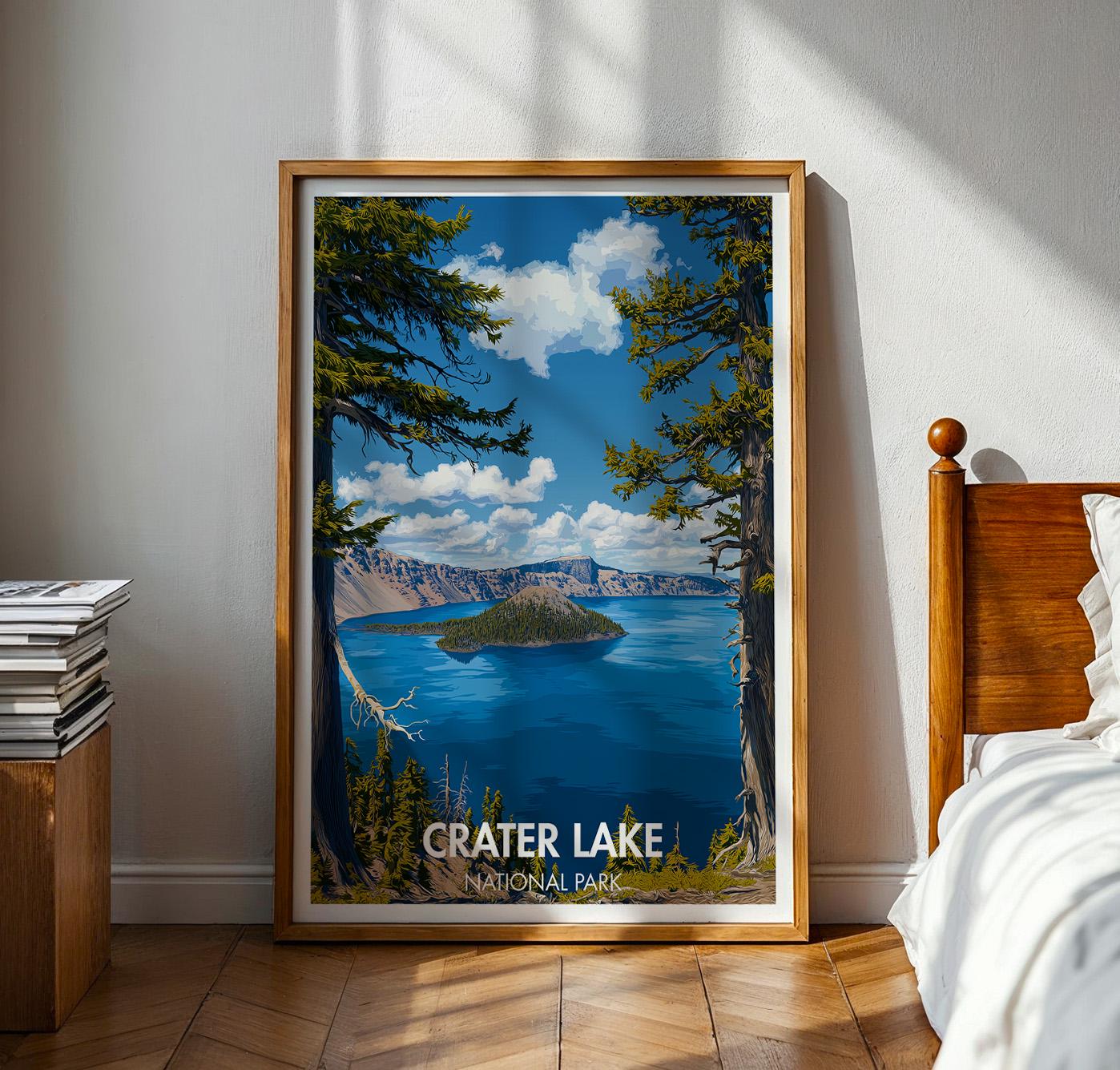 Crater Lake Poster