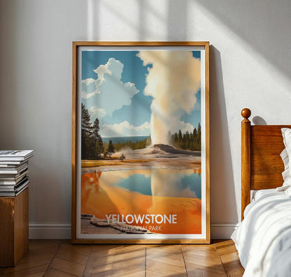 Yellowstone National Park Poster