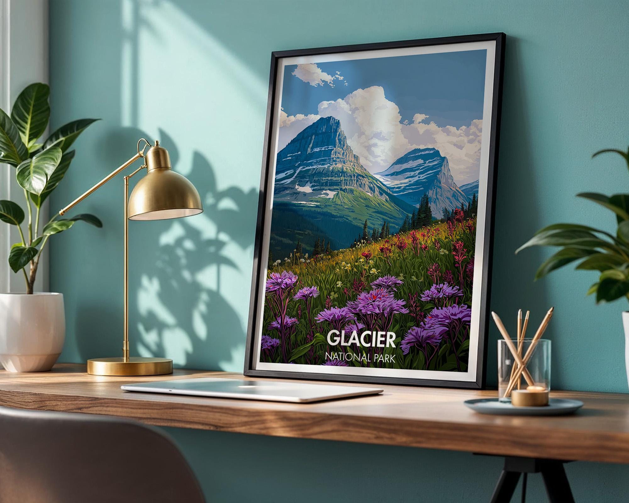 Glacier National Park Poster