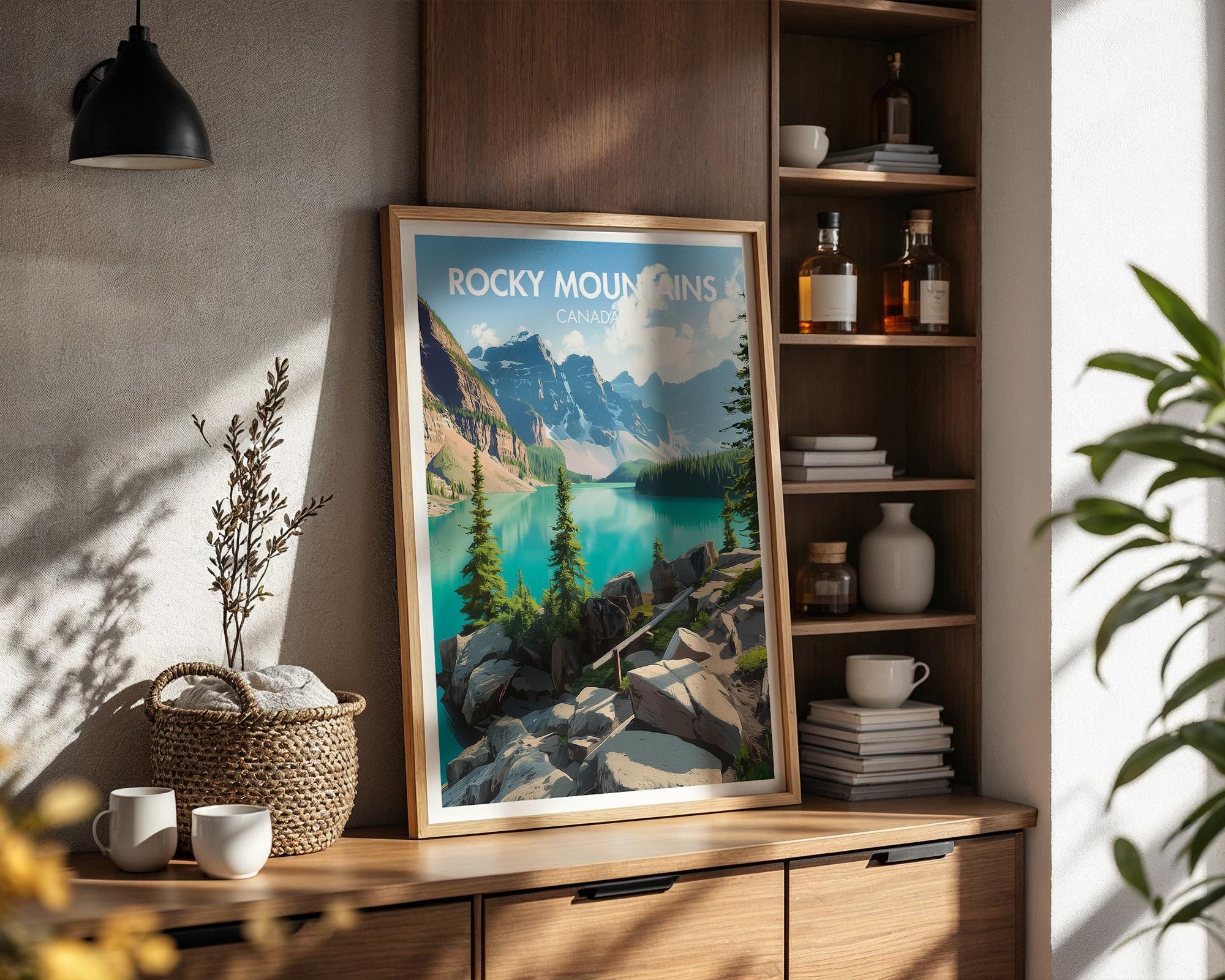 Rocky Mountains Poster