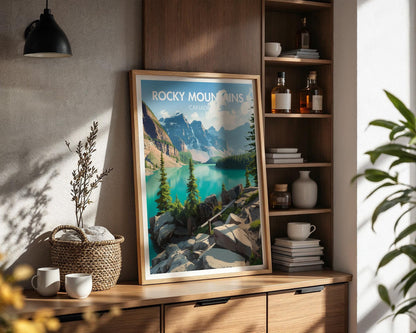 Rocky Mountains Poster