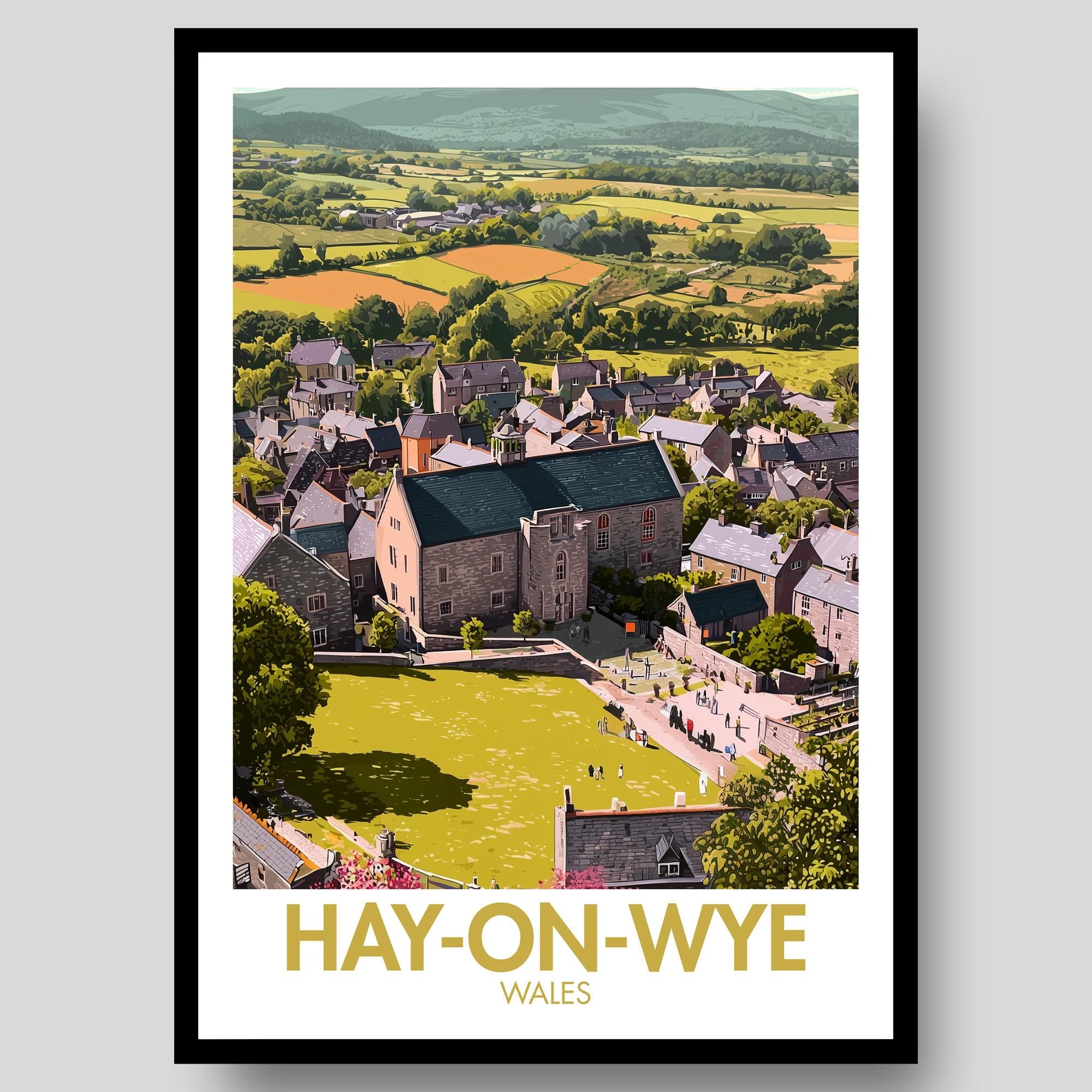 Hay-On-Wye Poster