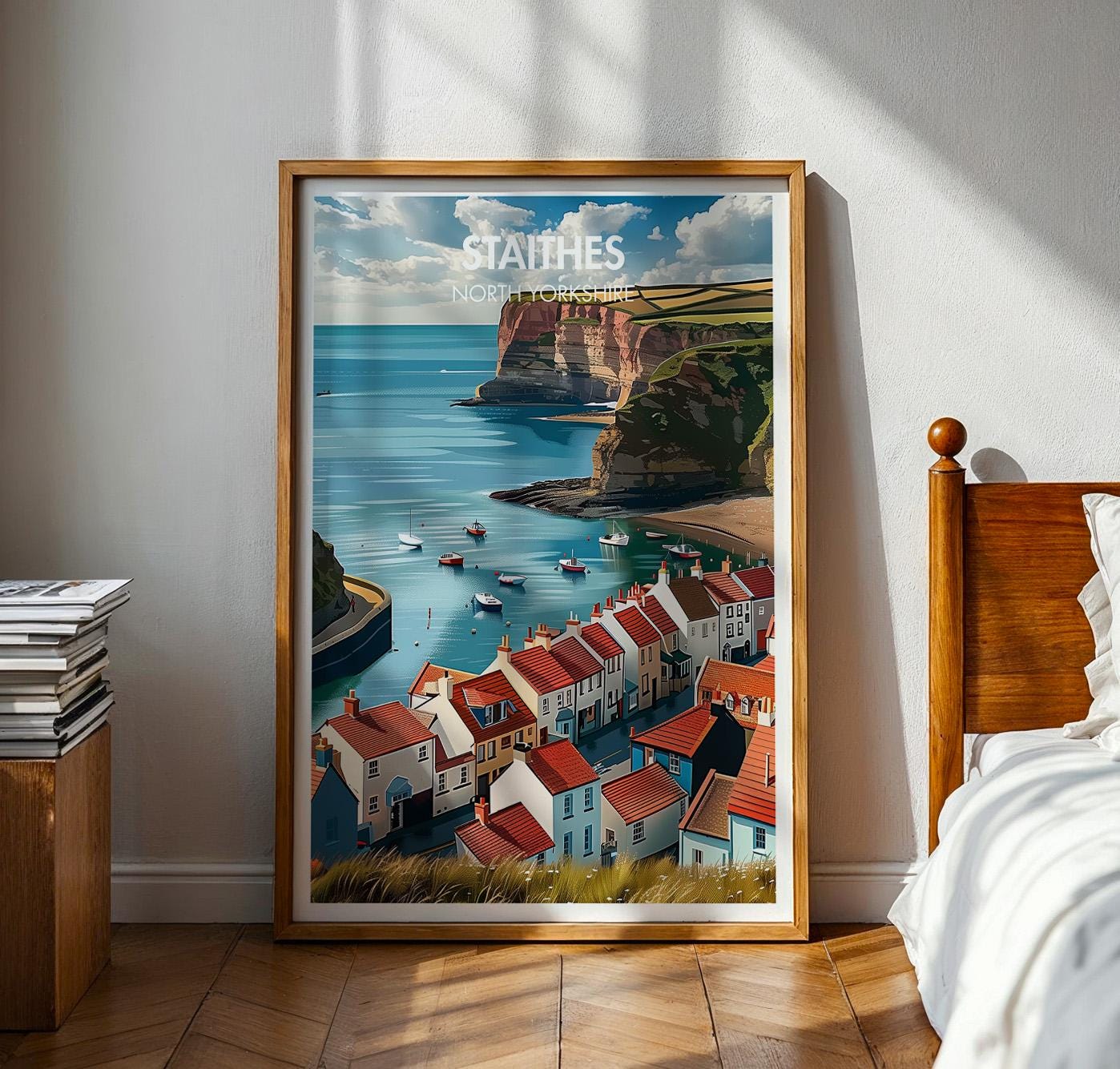 Staithes Poster