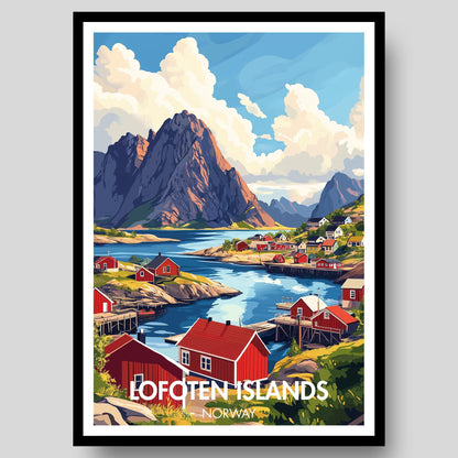 Lofoten Islands Poster