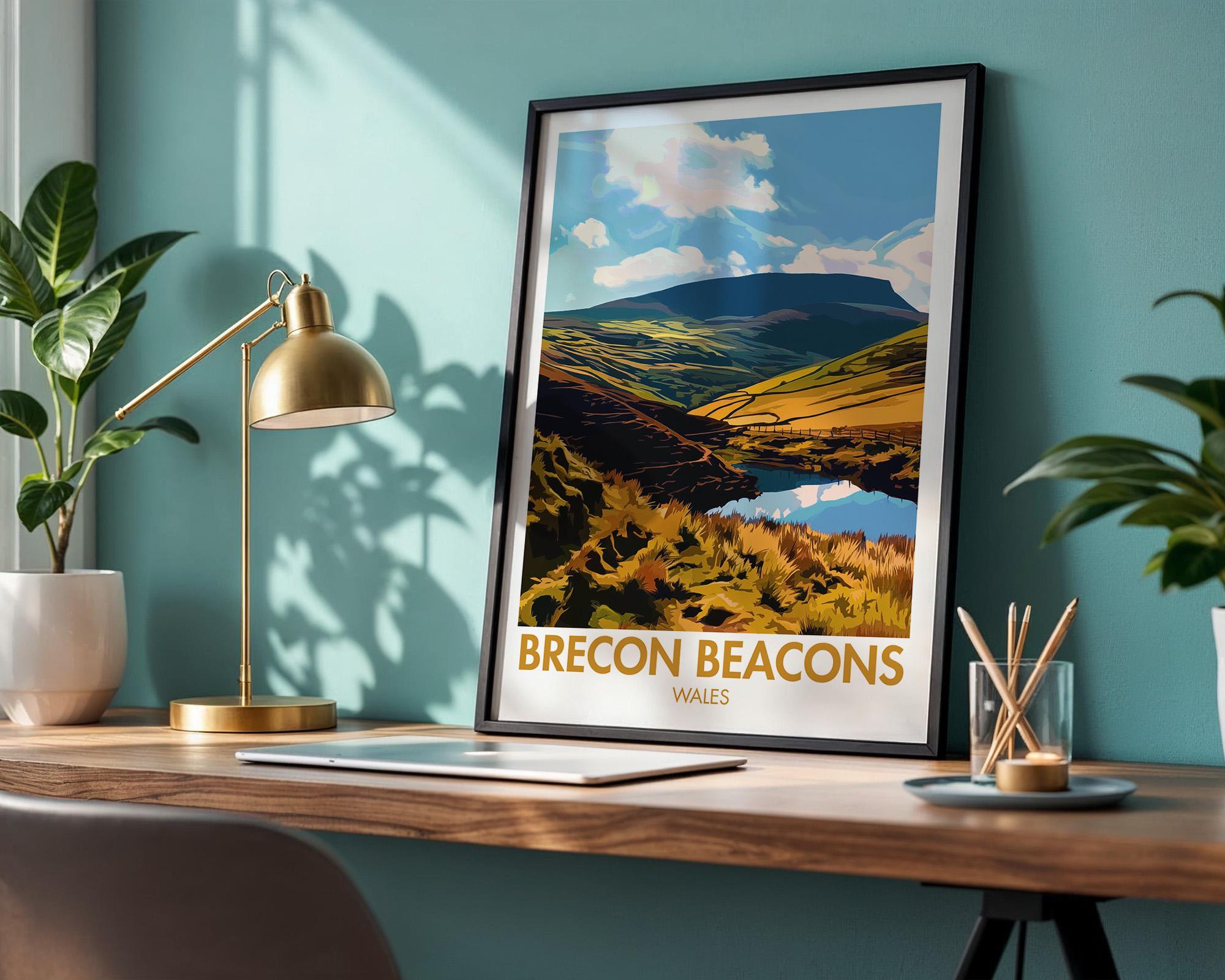 Brecon Beacons Poster