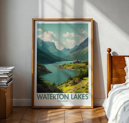 Waterton Lakes Poster