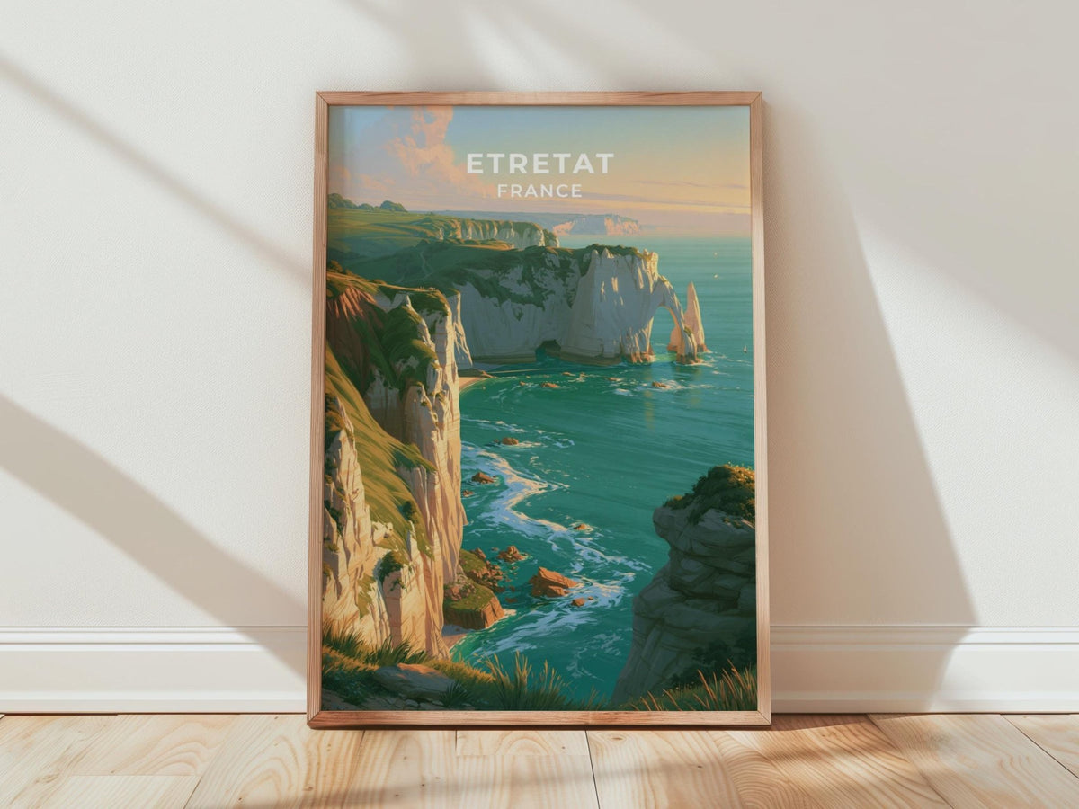 Etretat Poster - WanderWall