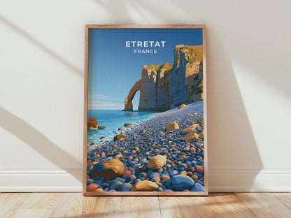 Etretat Poster - WanderWall