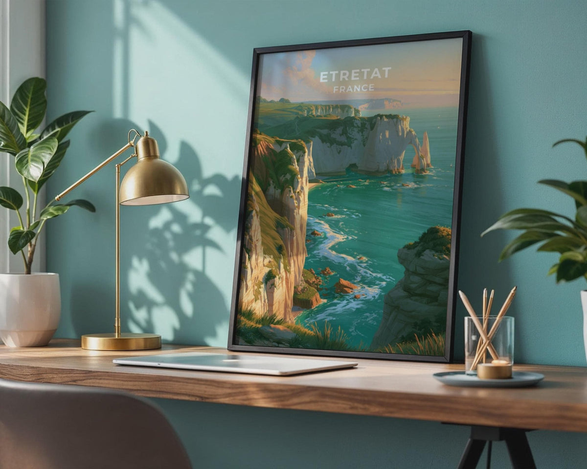 Etretat Poster - WanderWall