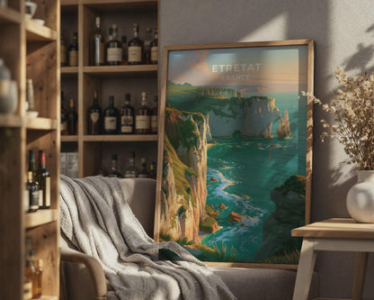 Etretat Poster - WanderWall