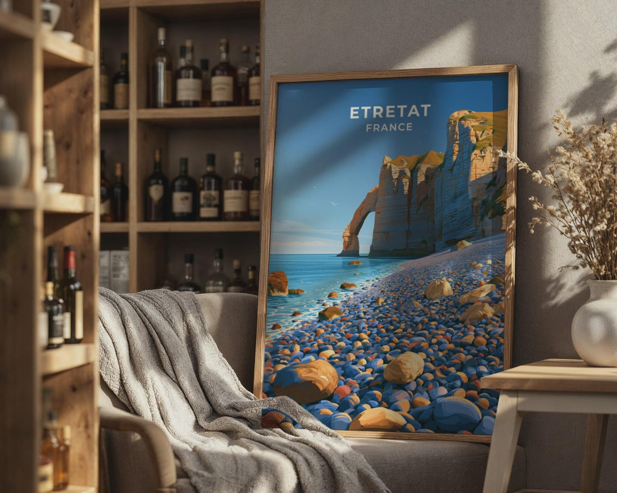 Etretat Poster - WanderWall