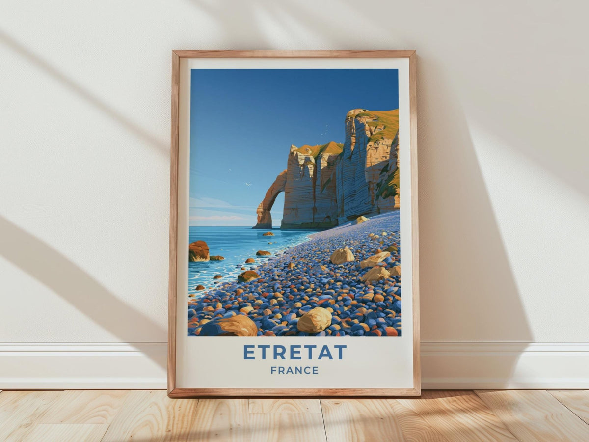 Etretat Poster - WanderWall