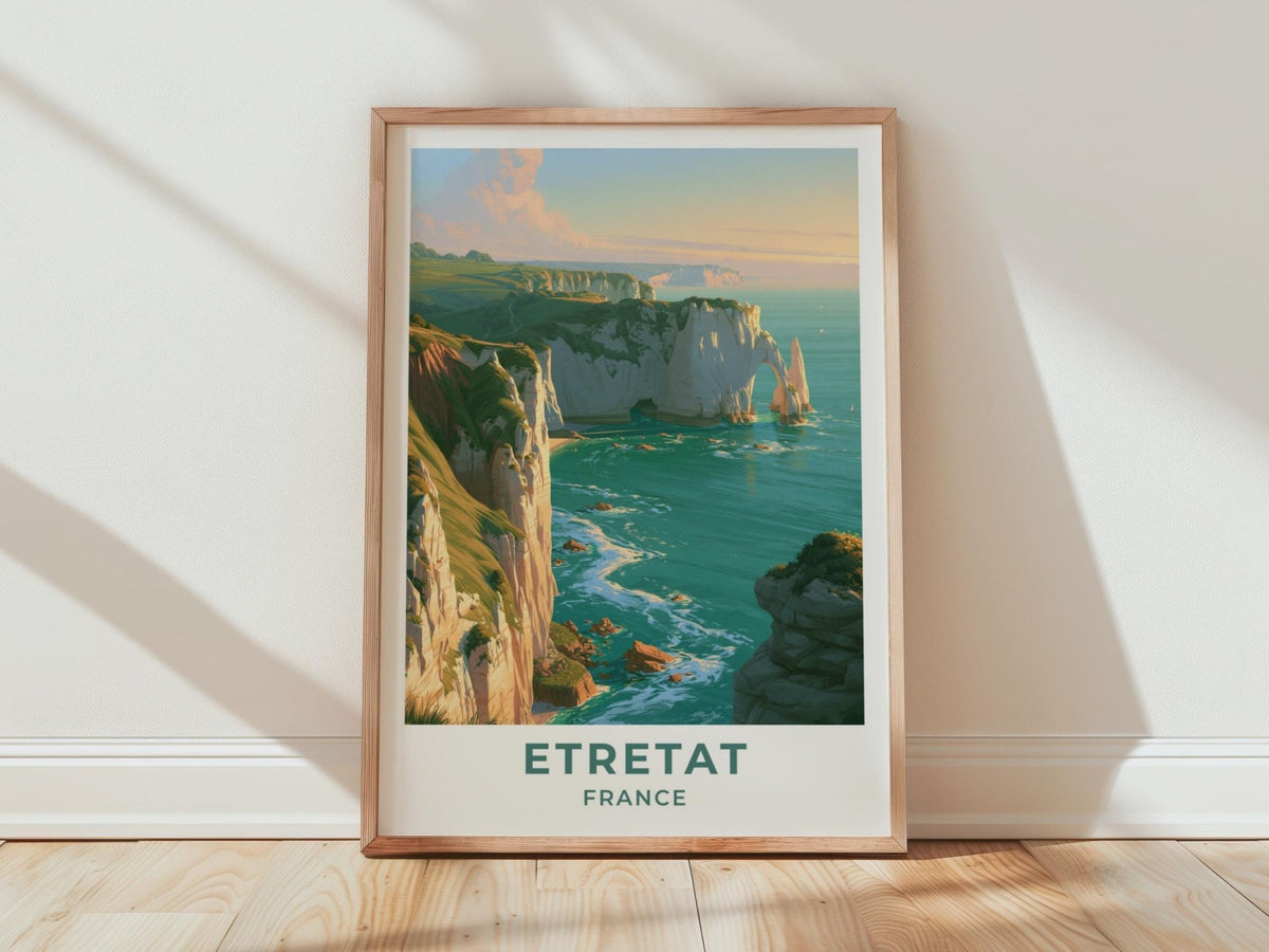 Etretat Poster - WanderWall