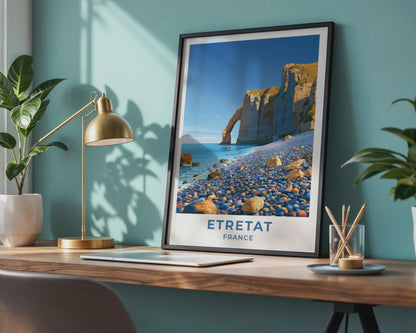 Etretat Poster - WanderWall