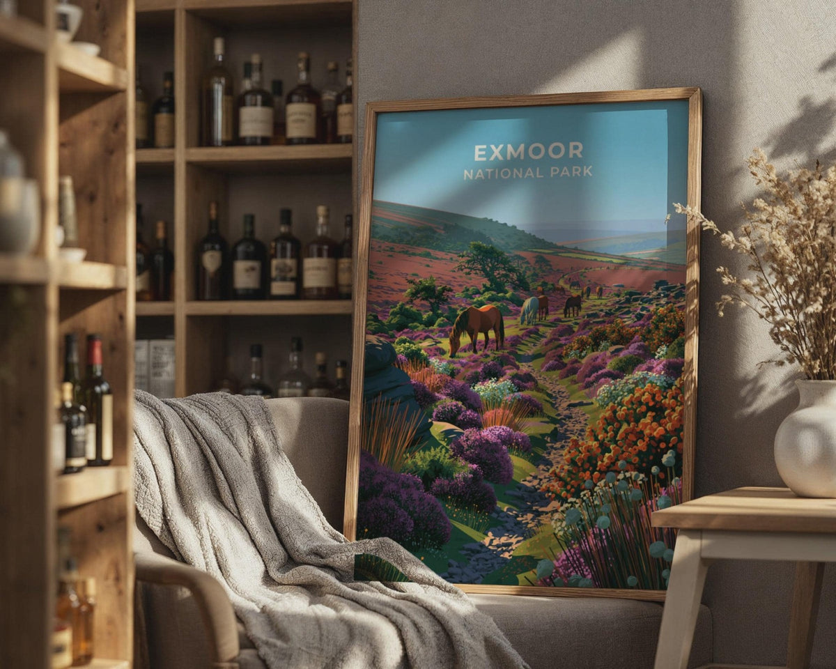 Exmoor Poster - WanderWall