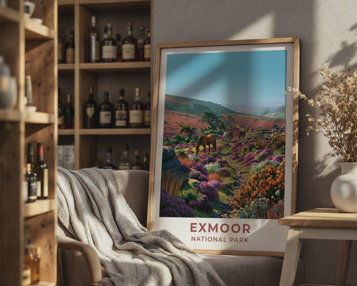 Exmoor Poster - WanderWall