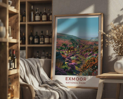 Exmoor Poster - WanderWall