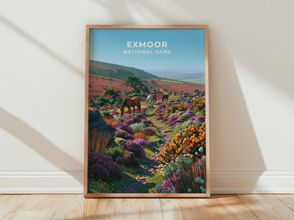 Exmoor Poster - WanderWall