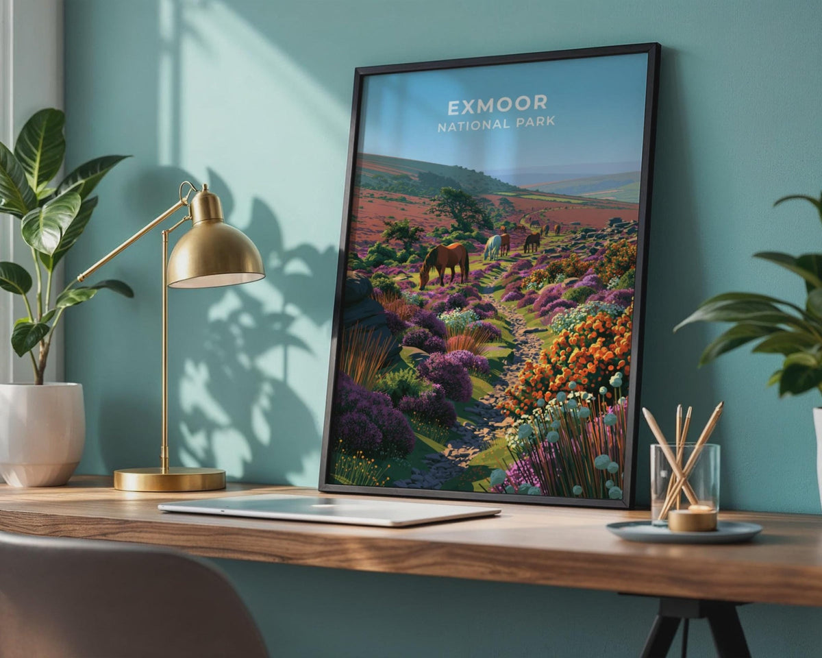 Exmoor Poster - WanderWall