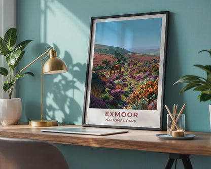 Exmoor Poster - WanderWall