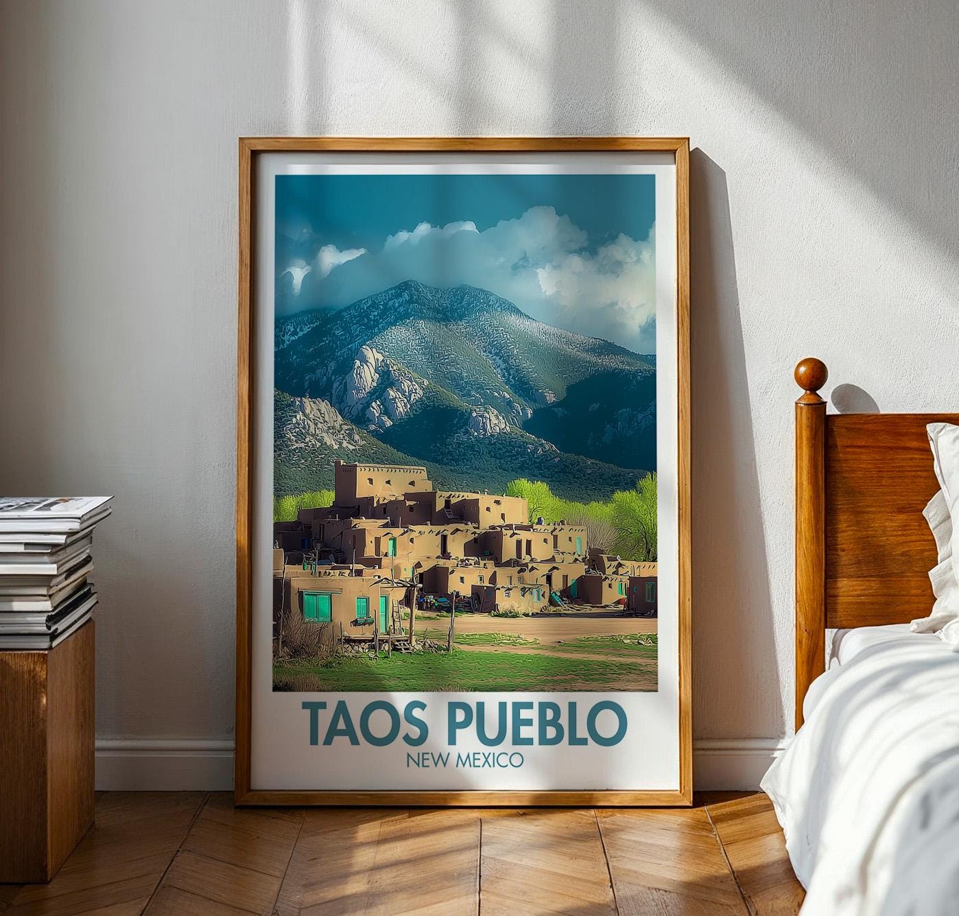 Taos Pueblo Poster