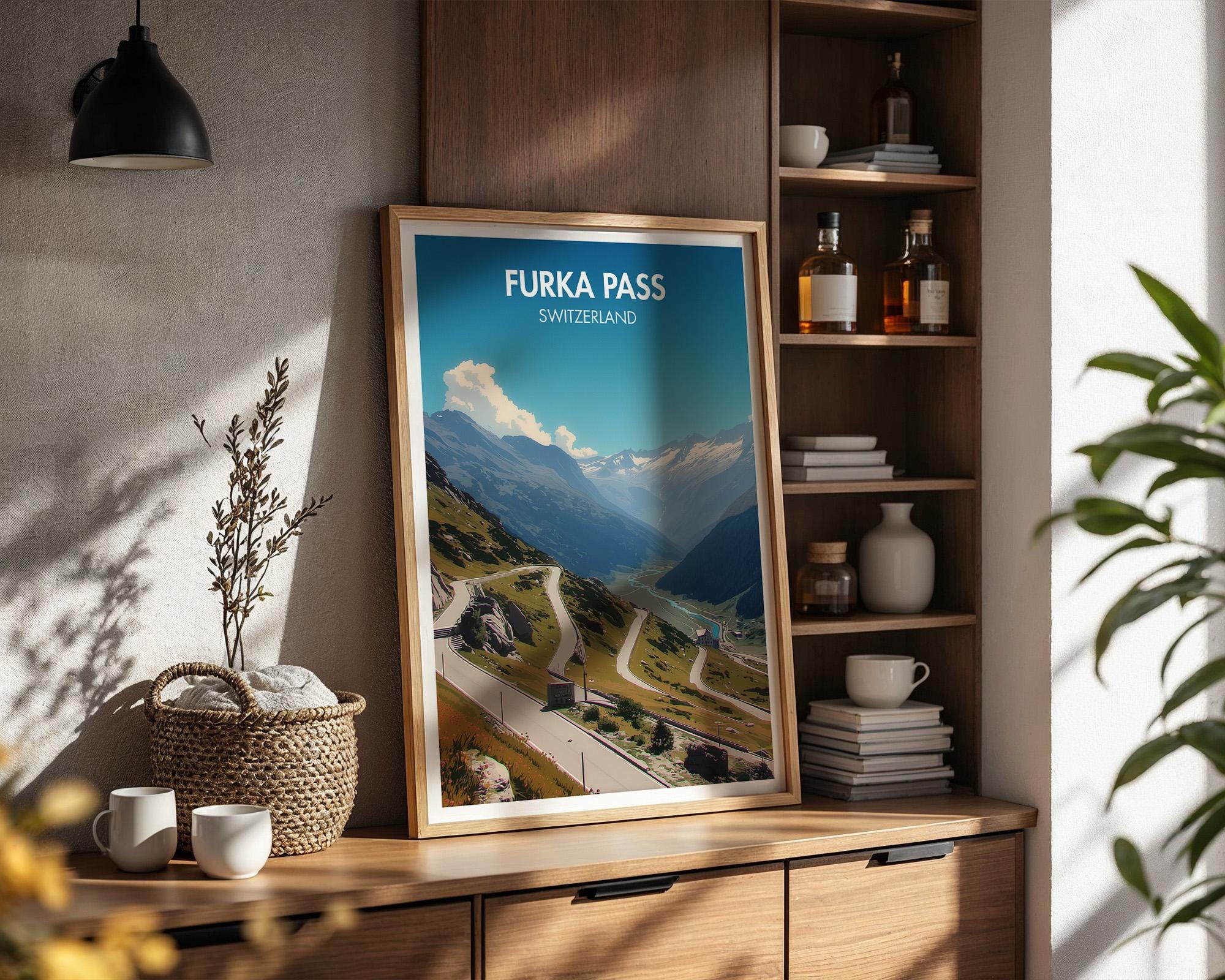 Furka Pass Poster