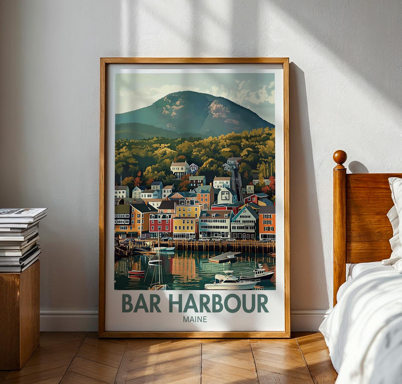 Bar Harbour Poster