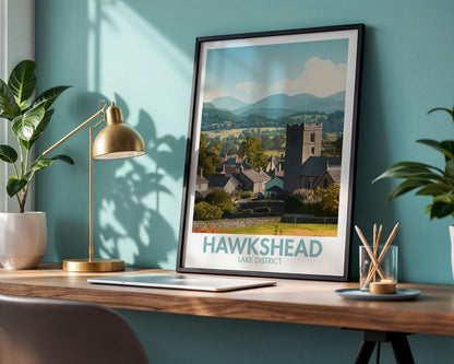 Hawkshead Poster