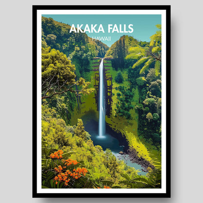 Akaka Falls Poster