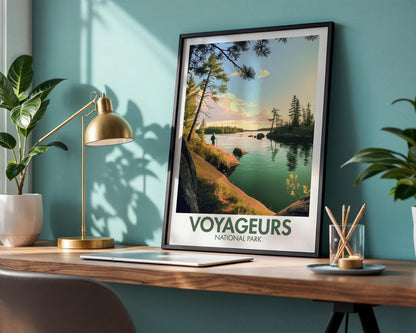 Voyageurs National Park Poster