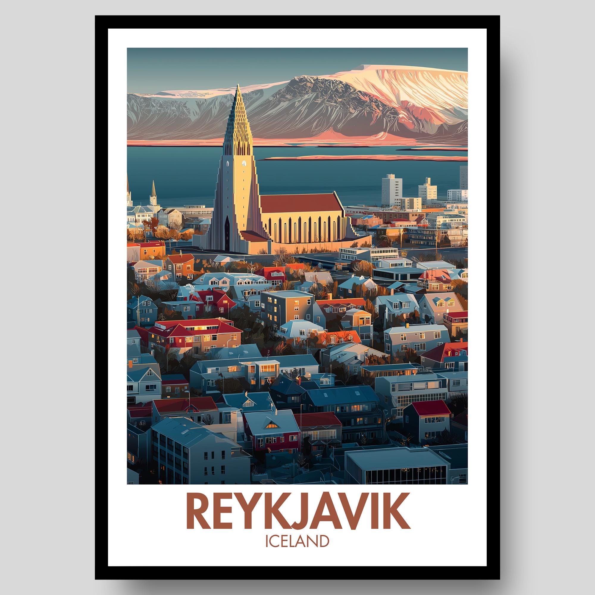 Reykjavik Poster