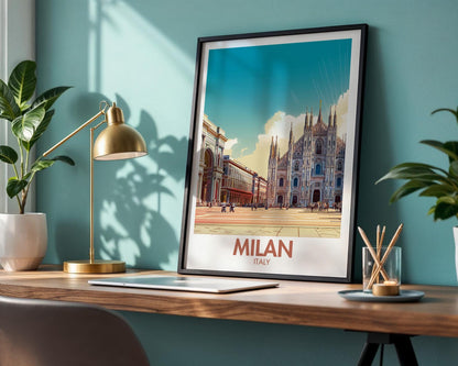 Milan Poster