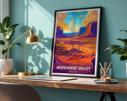 Monument Valley Poster