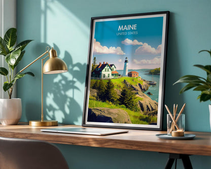 Maine Poster