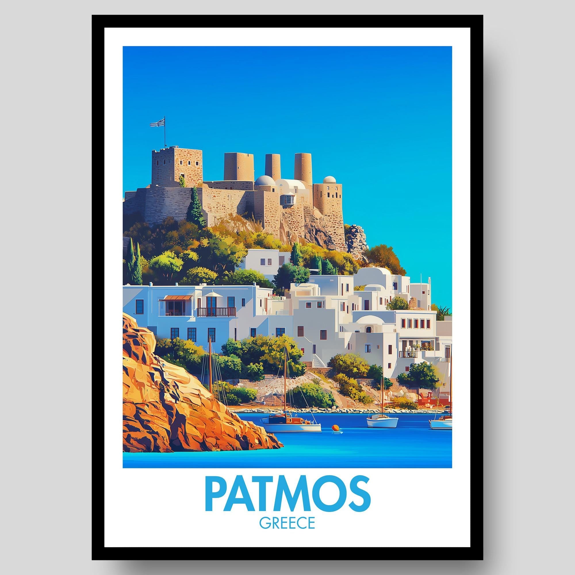 Patmos Poster
