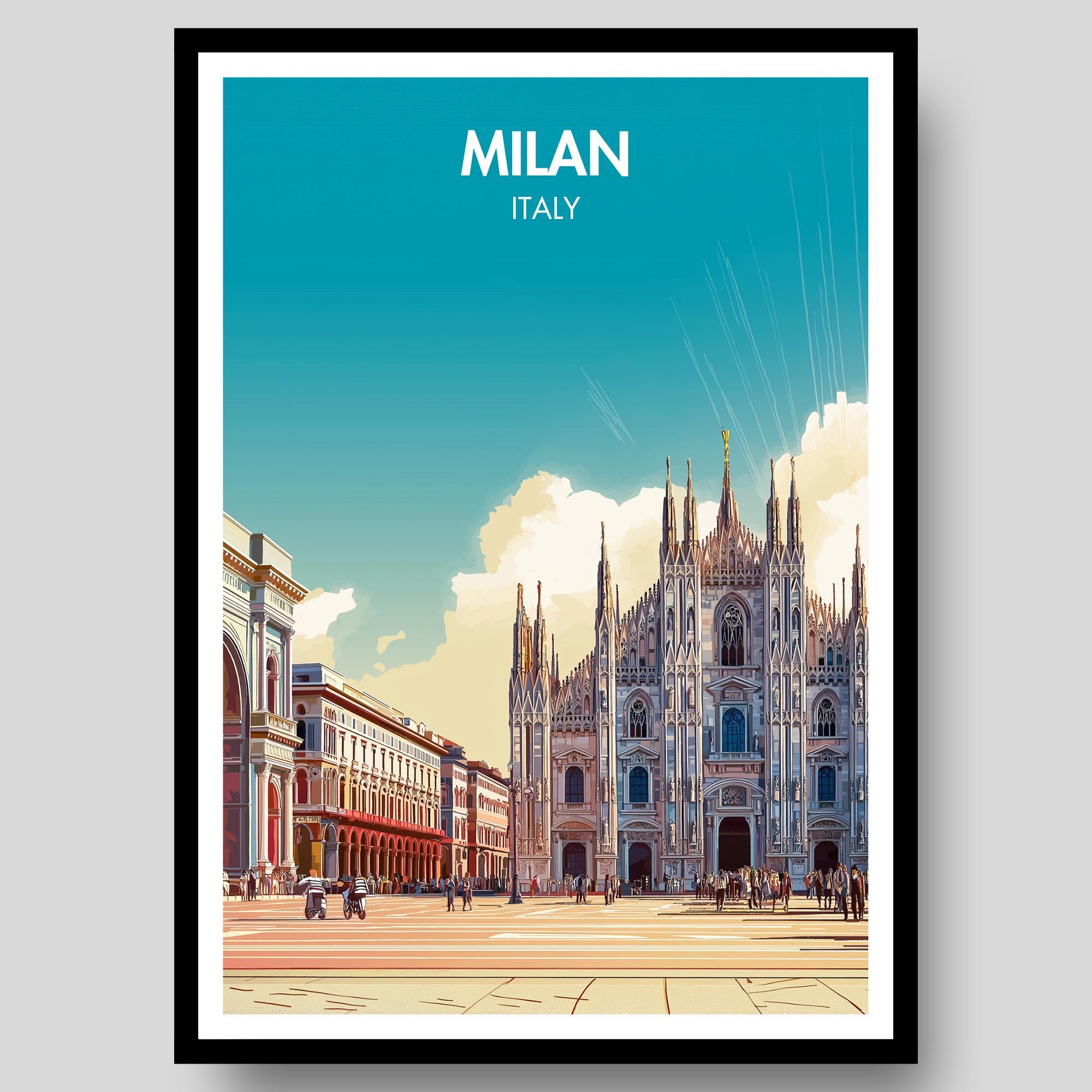 Milan Poster